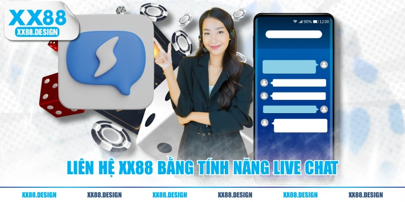 4 Cách Liên Hệ XX88 Phổ Biến Nhất Dành Cho Hội Viên 2 Liên hệ XX88 bằng tính năng Live Chat