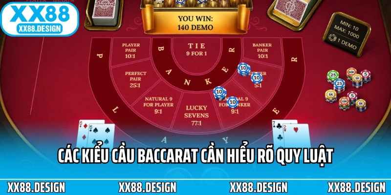 Cách Canh Cầu Baccarat - Bí Quyết Đọc Nhịp Cược Hiệu Quả 2 Các kiểu cầu baccarat cần hiểu rõ quy luật